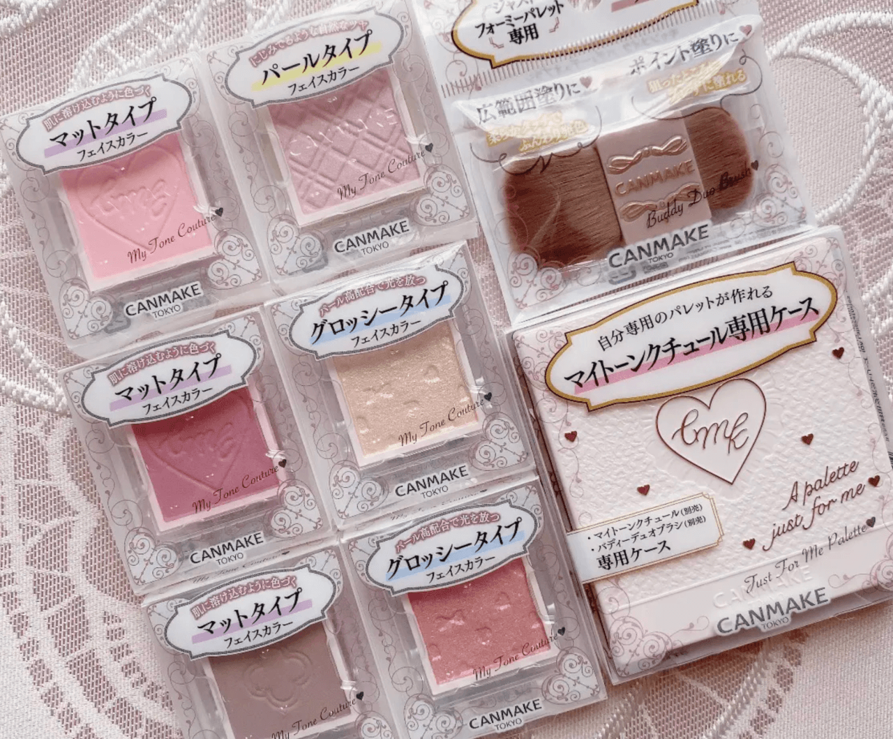 2024 NEW CANMAKE X Get the custom-made experience with a palette of shades you choose yourself♡