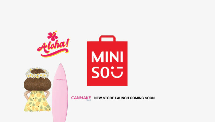 🇺🇸 MINISO New Store Launch CANMAKE in Hawaii! 🌺✨ We’re excited to announce that MINISO is officially opening a new store in Hawaii!