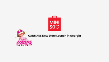 🇺🇸 CANMAKE Now Arriving at MINISO Georgia! ⛱️✨⛱️ We’re thrilled to share that MINISO is bringing CANMAKE to shoppers across Georgia!