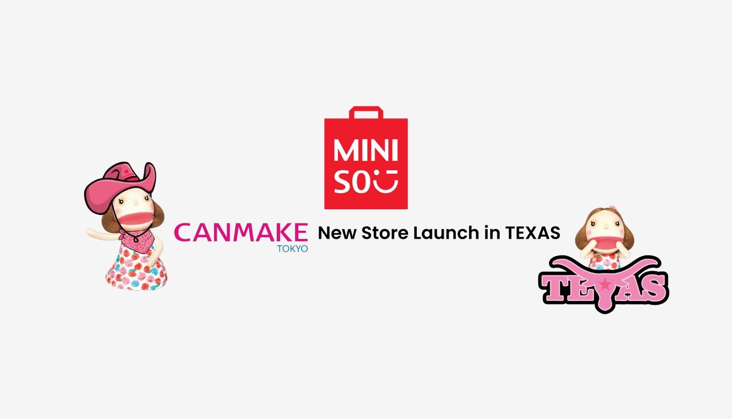 🇺🇸 CANMAKE is coming to Texas! 💄🌸