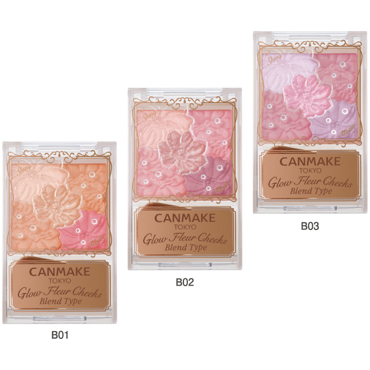 CANMAKE Glow Fleur Cheeks (Blend Type)